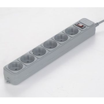 Ylijännitesuoja Gembird Power Cube Surge Protector SPG6-B-10C, 6 pistorasiaa