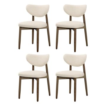 VASAGLE kitchen and dining chair set, 2 pcs, 51 × 82 × 50 cm
