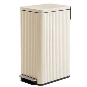 SONGMICS kitchen trash can, 50 l, 47.6 × 26.3 × 62.4 cm