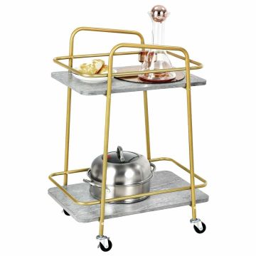 Kitchen trolley, 2-tier, 40 × 60 × 82.5 cm