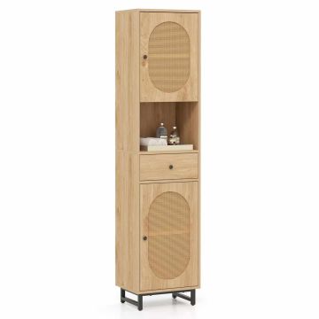 Bathroom cabinet, 2 doors, 1 drawer, 40 × 170 × 30 cm