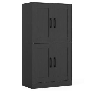 Bathroom cabinet, 2 cabinets, 2 shelves, 60 × 110 × 30 cm