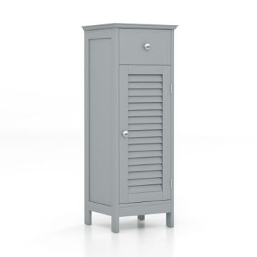 Bathroom cabinet, Drawer and adjustable shelf, 33.02 × 87.63 × 30.48 cm