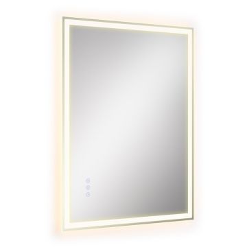 SONGMICS LWMB35210WC02 bathroom mirror, 80.7 × 60.7 cm