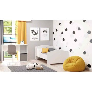 Детская кровать Michas с матрасом 144 см x 75 см x 63 см