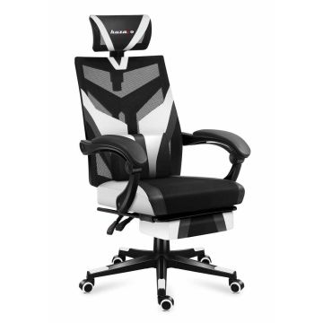 Игровое кресло Huzaro Combat 5.0 белого цвета