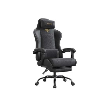 Pelituoli SONGMICS OBG079B01, Jalkatuella, 70 × 70 × 123,5–133 cm
