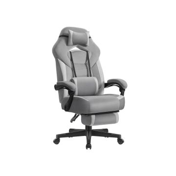 Pelituoli SONGMICS OBG77BR, jalkatuella, 69,7 × 118–128 × 72,4 cm