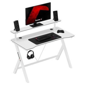 Игровой стол Huzaro Hero 1.9 White, 132 × 67 × 10 см
