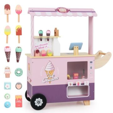Toy ice cream cart, 75.5 × 88 × 31 cm