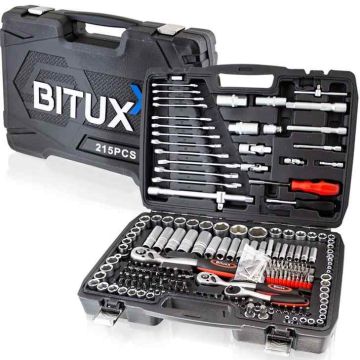 Набор инструментов Bituxx с насадками, 215 шт.
