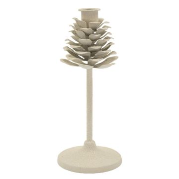 Candlestick Dune Pigna, 9.5 × 22.5 × 9.5 cm