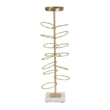 Rings candlestick, 14 × 46 × 13 cm