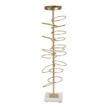Rings candlestick, 14 × 50.5 × 13 cm