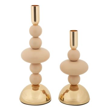 Candlesticks "Galaxy", 2 pcs, 10 × 22–30 × 10 cm