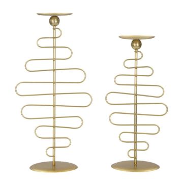 Kynttilänjalkasarja „Alid“, 2 kpl, 25 × 51 × 16 cm / 20 × 43 × 16 cm