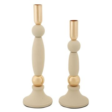 Set of candlesticks Strek, 2 pcs, 9.5 × 25 cm and 9.5 × 30 cm