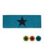 Придверный коврик "Звезда" 75х25 см., цвет синий.