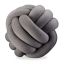 Декоративная подушка 25 см., темно-серая.
