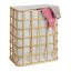 Pyykkikori 59x51x32cm, 38.5L., beige/vaaleanruskea