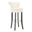 Bar chair Mauro Ferretti Luxy, Sand, 46 × 96 × 48 cm