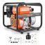 Bensiinivesipumppu VEVOR SCWP50-Ⅰ, 6,5 hv, 50,8 mm, 56,5 × 48 × 50,5 cm