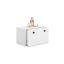 Lasten lipasto Inga 41.6x41.6x70.6cm, musta