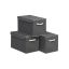 SONGMICS storage boxes, 3 pcs. with lids, 50 × 30 × 30 cm