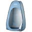 Shower tent VEVOR POP47475D, 1 person, 119.4 × 190.5 × 119.4 cm