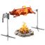 Electric spit barbecue VEVOR TB-56N, 8 height levels, 60 kg, 1825 × 535 × 860 mm