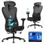 Ergonominen toimistotuoli SONGMICS OBN066BH01