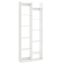 Напольная полка 65x20x162см, белого цвета