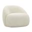 Armchair Ginevra, White, 81 × 64 × 78 cm