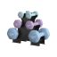 SONGMICS dumbbell set with holder, 6 pieces