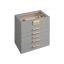 Шкатулка для украшений 16,3x25,1x29 см., разные цвета