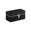 Коробка для часов 10x20x9см., цвет черный/золотой