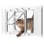 Kissaluukku ikkunaan VEVOR SKT-02, 4-suuntainen lukitus, 81,3 × 38,8 × 4 cm