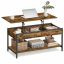 Coffee table VASAGLE LCT261KD02, Adjustable height, 100 × 50 cm