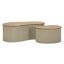 Coffee table set Frankfurt, 2 pcs, 87 × 53 × 32 cm / 50 × 35 × 28 cm