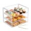 Leipomotuotevitriini VEVOR GTDAP05, 3-kerroksinen, 330 × 260 × 260 mm
