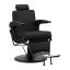 Barber chair Gabbiano Continental, electric, Black
