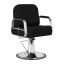 Barber chair Gabbiano Rufo, Hydraulic, Black