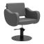 Barber chair Gabbiano Seville, Grey