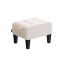 SONGMICS LOM501W01 Footstool, 32 × 26 × 40 cm