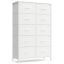 SONGMICS LGS123BH04 chest of drawers, 6 drawers, 30 × 76.7 × 116.7 cm