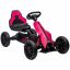 Lasten auto Homcom 100x58x58.5cm., musta/pinkki