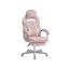 Игровое кресло 70x70x126см., белое/розовое