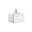 Lasten lipasto Inga 41.6x41.6x70.6cm, pinkki