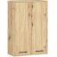 Ripustettava kylpyhuonekaappi FIN H934 W64, 2 ovea, tammi, 64 × 94 × 30 cm