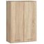 Ripustettava kylpyhuonekaappi FIN H934 W64 2D, ruskea, 64 × 94 × 30 cm